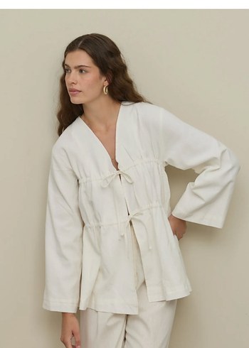 Fahhar iç göstermeyen kimono - Görsel 2