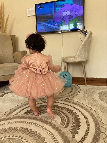 Bebek doğum günü elbisesi