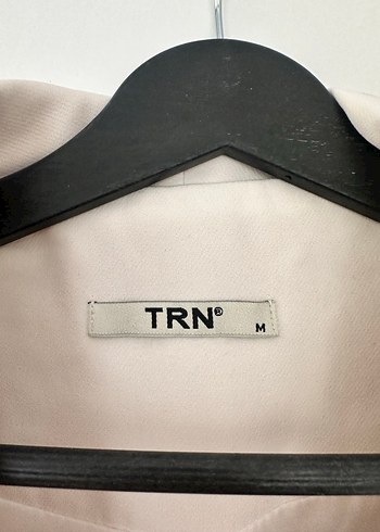 Krem Kemerli Kadın Blazer Ceket - Görsel 2