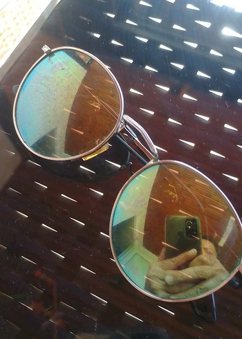 Ray Ban Parlak Mavi Vintage Kadın Gözlüğü
