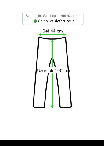 Gri Kadın Kemerli Düz Paça Pantolon - Görsel 5