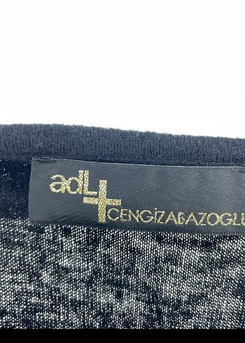 Siyah Kadın Boğazlı İnce Fit Triko - Görsel 4