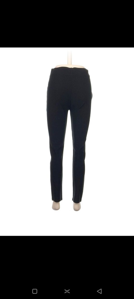 Siyah Kadın Normal Kesim Rahat Pantolon - Görsel 3