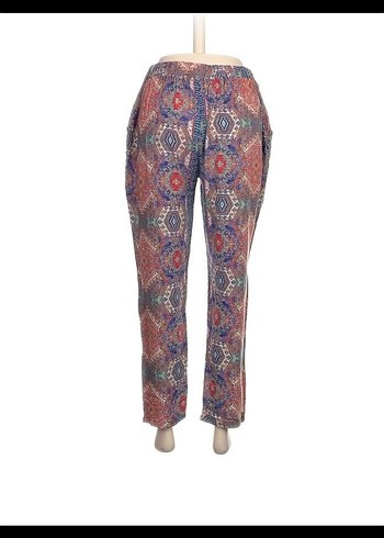 Renkli Pilili Bohem Salaş Pantolon - Görsel 3