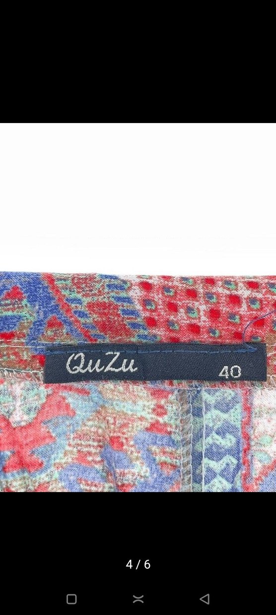 Renkli Pilili Bohem Salaş Pantolon - Görsel 4