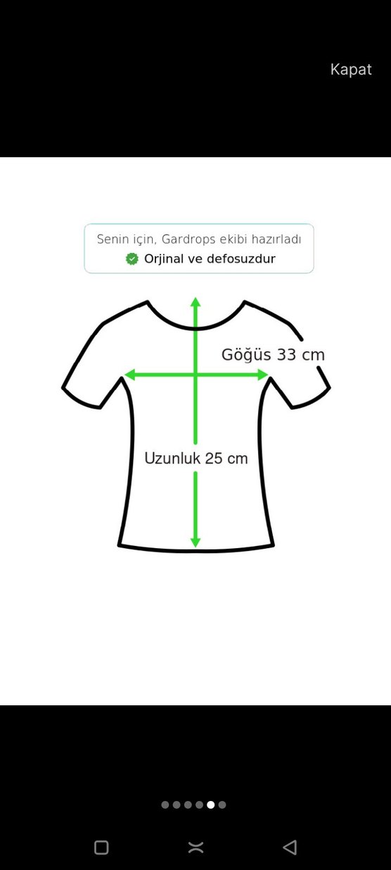 Beyaz Desenli Drapeli Mini Mayo - Görsel 4