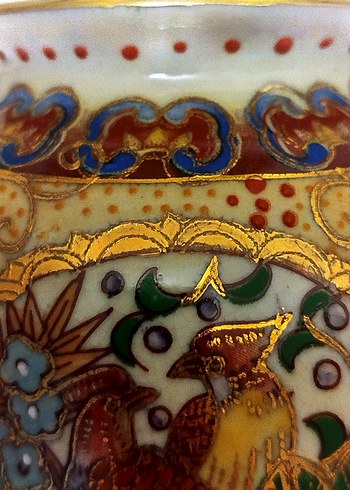 el boyama Çin vazo - Görsel 3