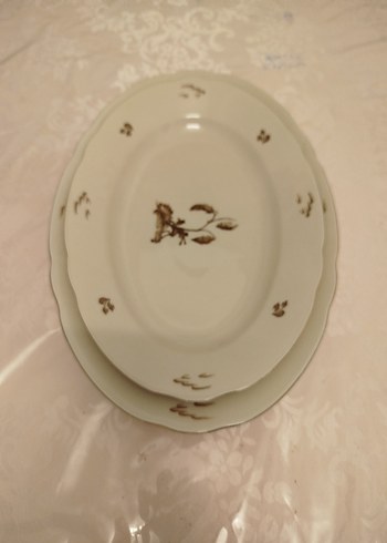 2 adet oval servis tabağı - Görsel 2