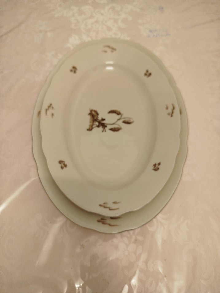 2 adet oval servis tabağı - Görsel 2