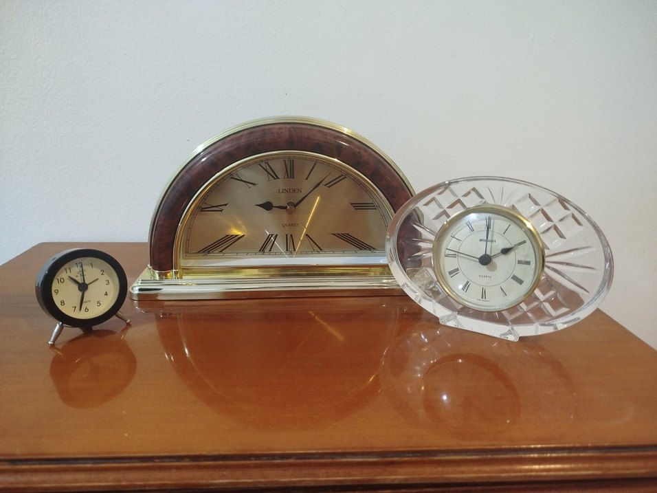 3 adet kusursuz çalışır durumda masa saati - Görsel 5