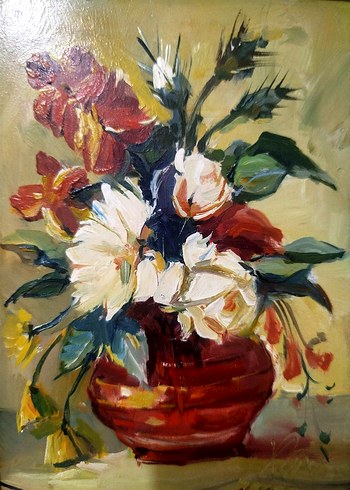 yağlı boya tablo sanatçı imzalı - Görsel 4