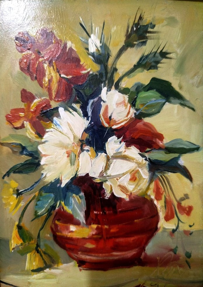 yağlı boya tablo sanatçı imzalı - Görsel 4