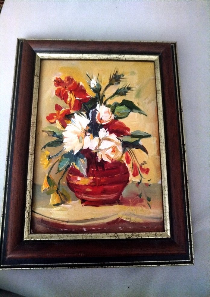 yağlı boya tablo sanatçı imzalı - Görsel 2