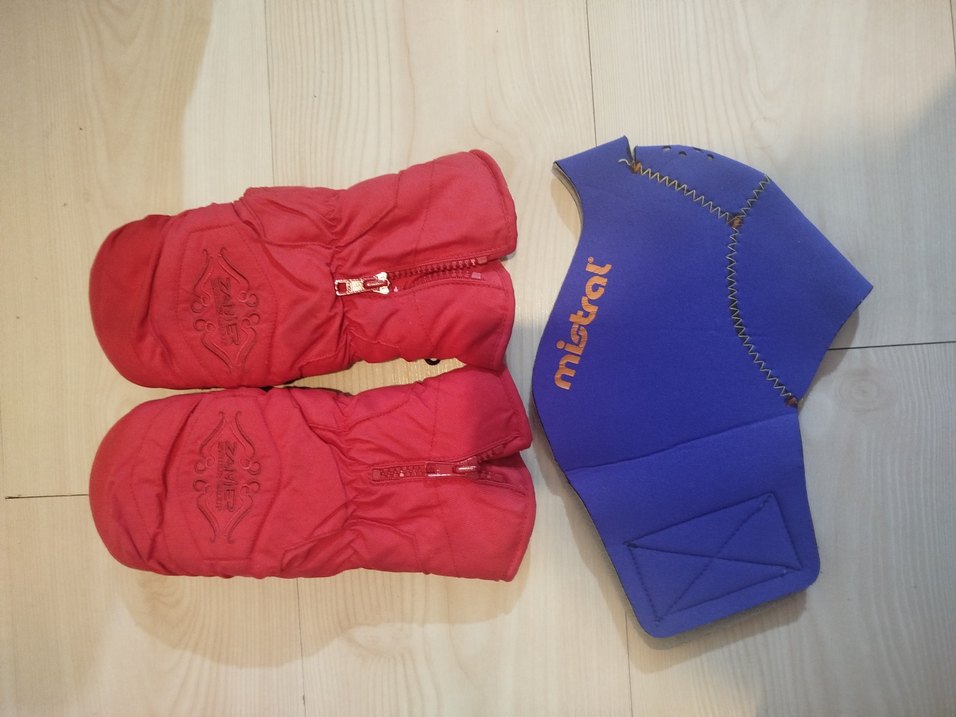 kayak eldivenleri ve ağızlık - Görsel 2