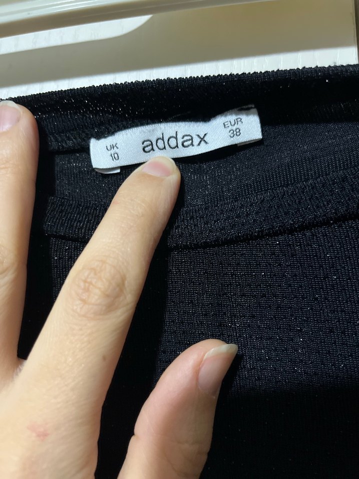 Siyah Drapeli Uzun Kollu Bluz - Görsel 2