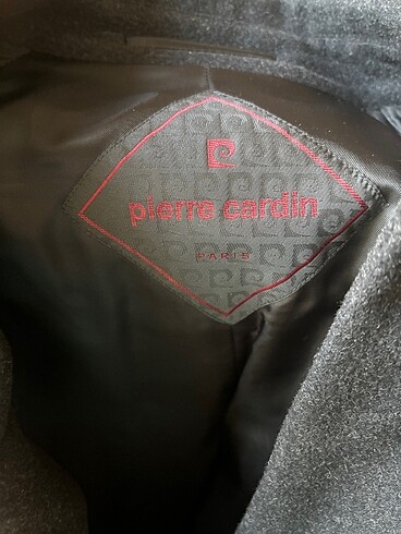 m Beden Orijinal Pierre Cardin Yüzde Yüz Wool Erkek Palto