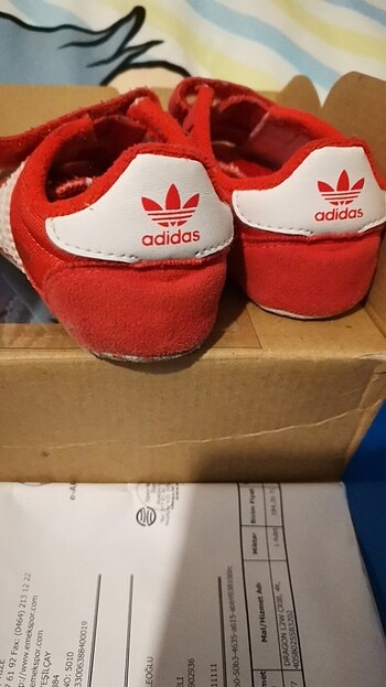 Adidas Adidas 20 numara cocuk ilkadım ayakkabısı 