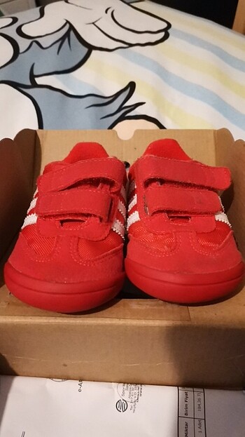 20 Beden Adidas 20 numara cocuk ilkadım ayakkabısı 