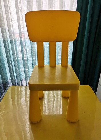Çocuk masa takımı 1 masa +1 sandalye