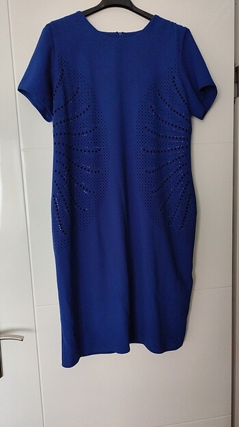 Gece mavisi Abiye elbise  - Görsel 5