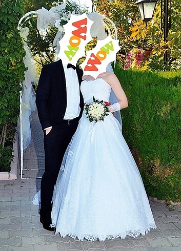 Diğer A şekli gelinlik menşei İtalya, Dominiss marka