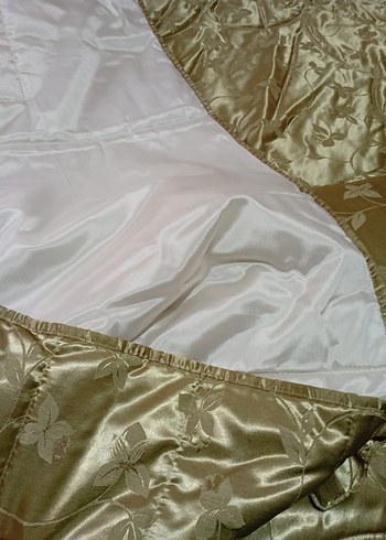 Parlak Haki Yatak Örtüsü - Görsel 4