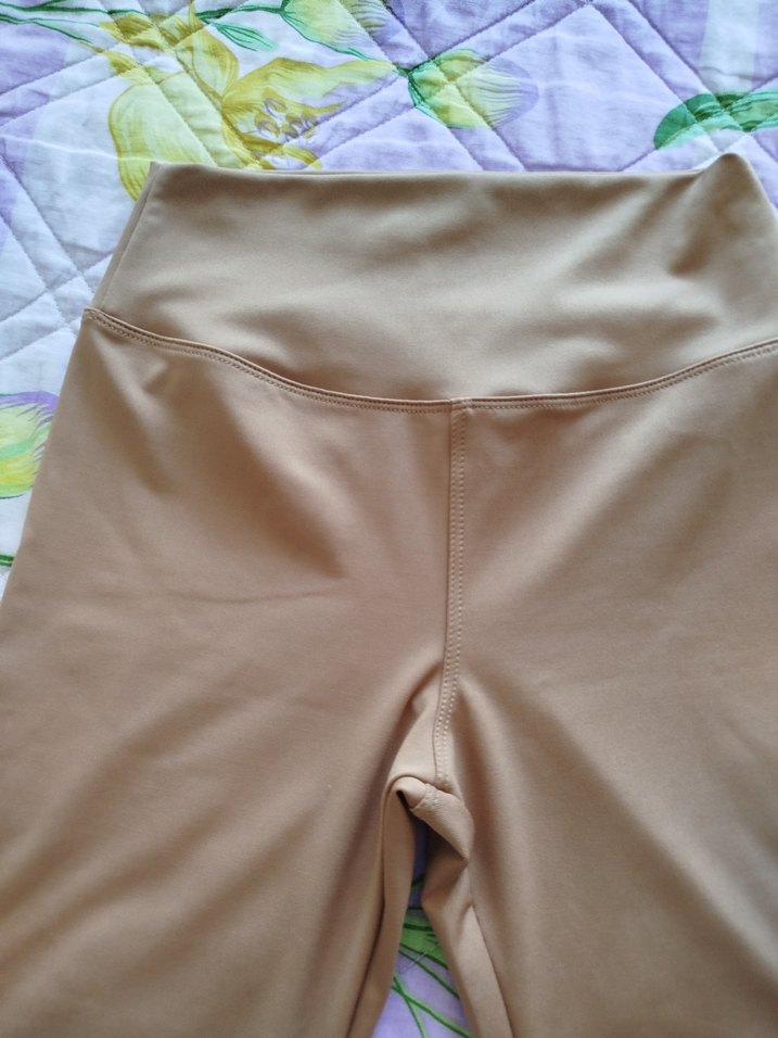 Bej Mini Hamile Şortu - Görsel 2