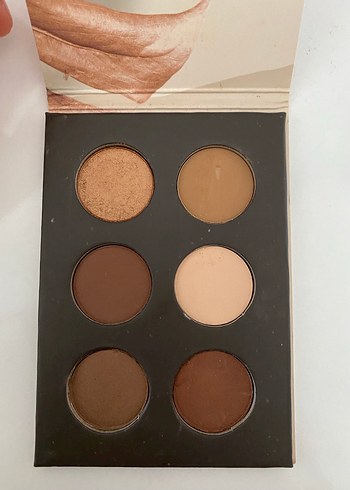 Bej Tonlarda 6'lı Göz Farı Paleti - Görsel 2