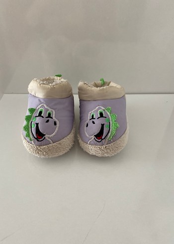Mor Erkek Çocuk Sıcak Terlikler - Görsel 2
