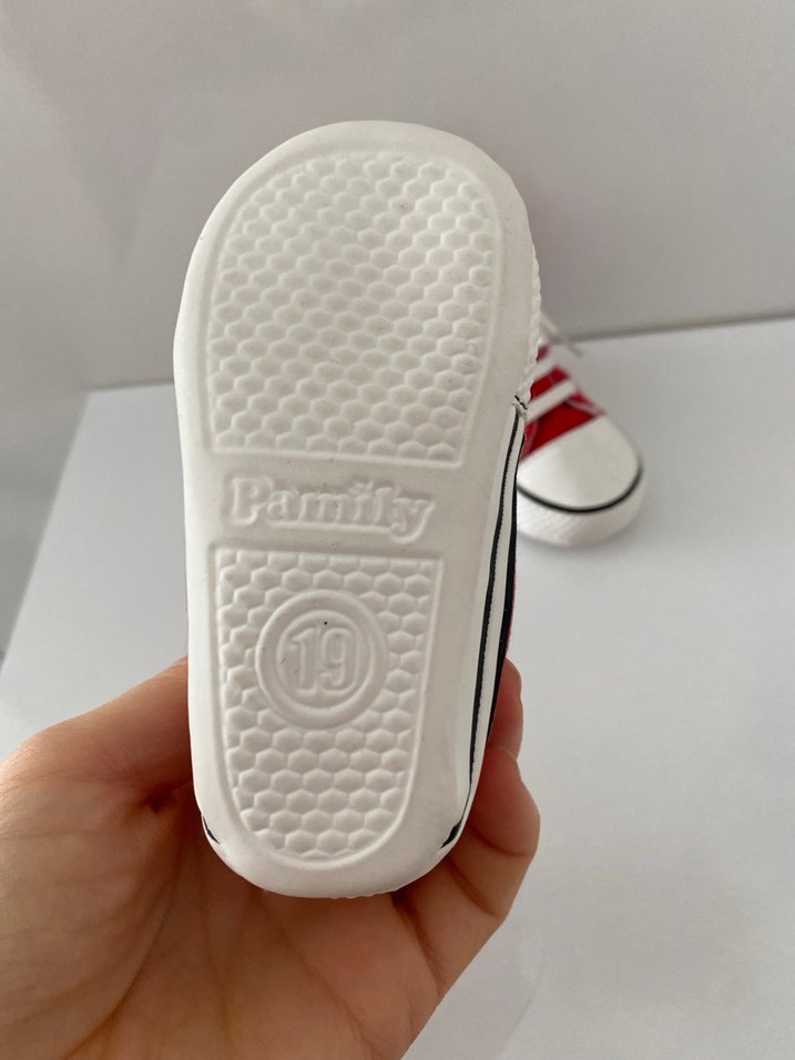 Kız Çocuk Kırmızı Sneaker Spor Ayakkabı - Görsel 5