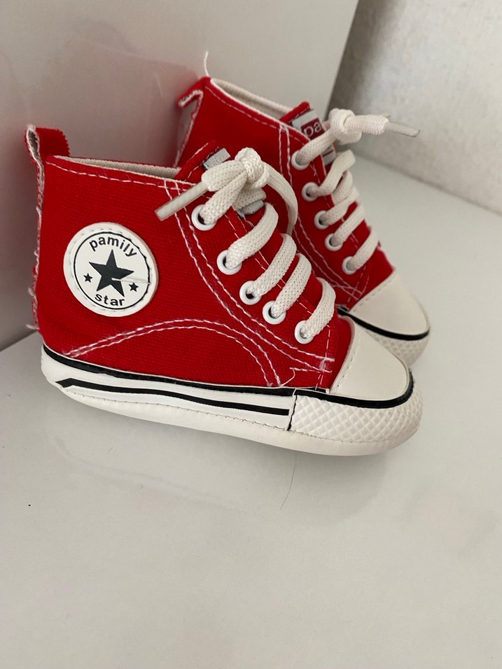 Kız Çocuk Kırmızı Sneaker Spor Ayakkabı - Görsel 4