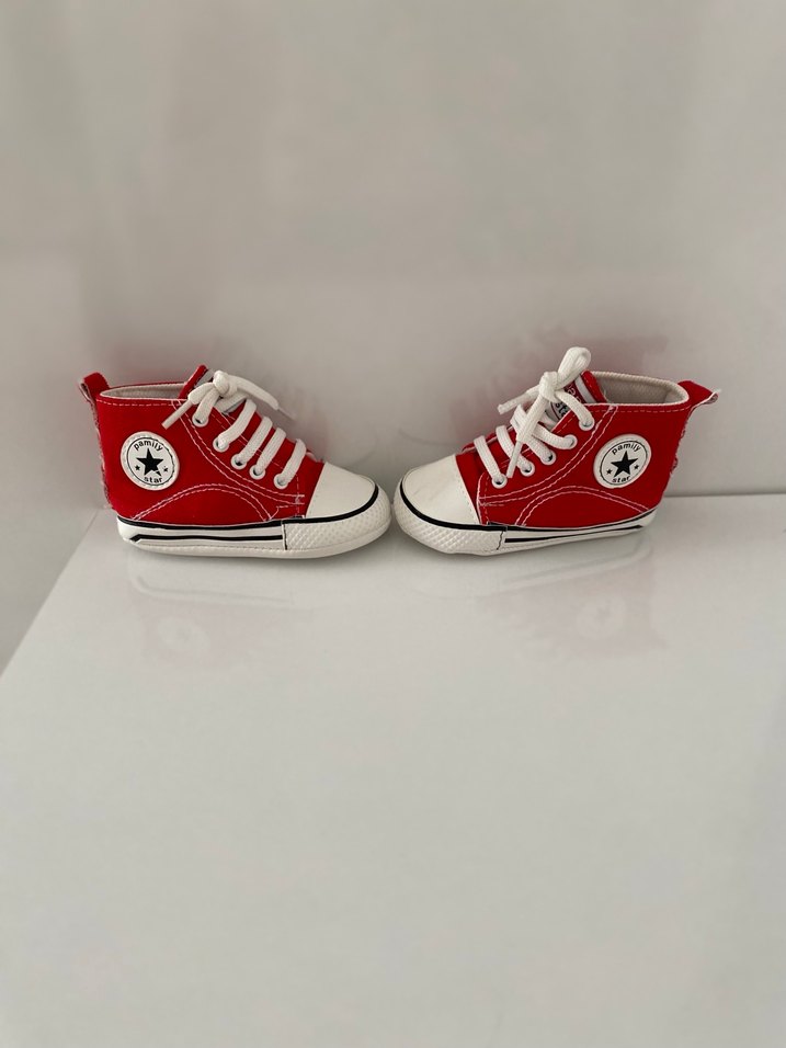 Kız Çocuk Kırmızı Sneaker Spor Ayakkabı - Görsel 2