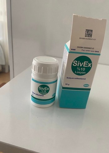 SivEx %10 Sodyum Sülfacetamid Losyon 50g - Görsel 2