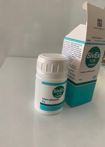 SivEx %10 Sodyum Sülfacetamid Losyon 50g - Görsel 3
