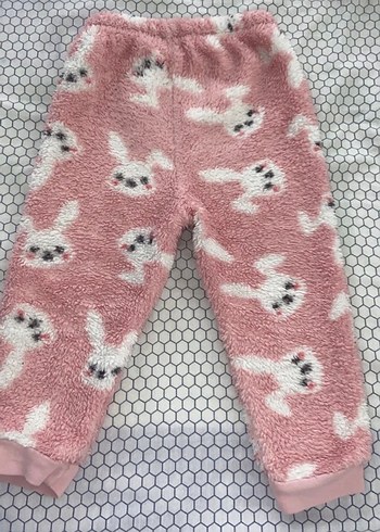 Kapüşonlu Pembe Kürklü Bebek Kız Tulum - Görsel 3