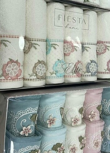 Fiesta analı&kızlı havlu