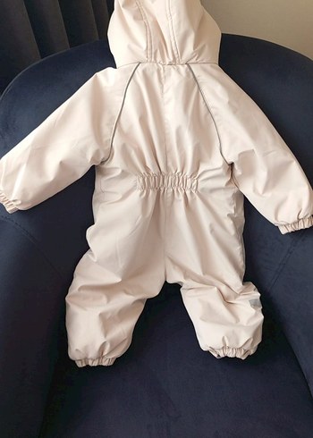 Kürklü Kapüşonlu Bebek Tulumu - Görsel 6