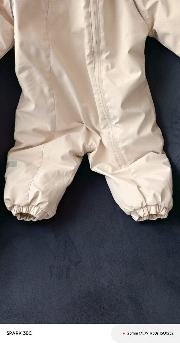 Kürklü Kapüşonlu Bebek Tulumu - Görsel 3