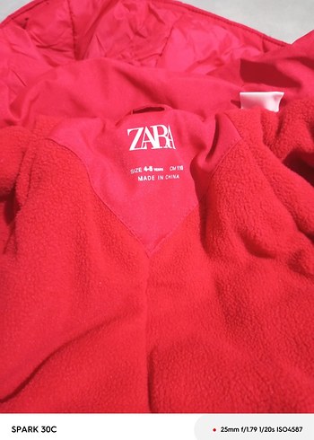 Kız Bebek Kırmızı Fermuarlı Kar Tulumu - Görsel 8