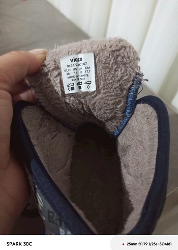 Mavi Kamuflaj Erkek Çocuk Botu - Görsel 6