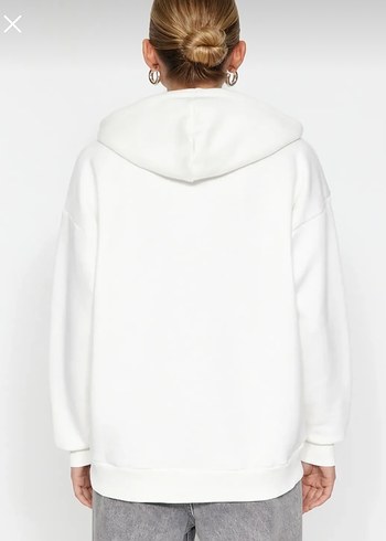 Trendyol & Milla Trendyol Beyaz Sweatshirt