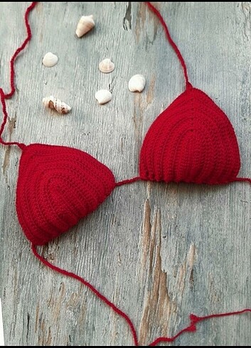 s Beden Handmade bikini üstu