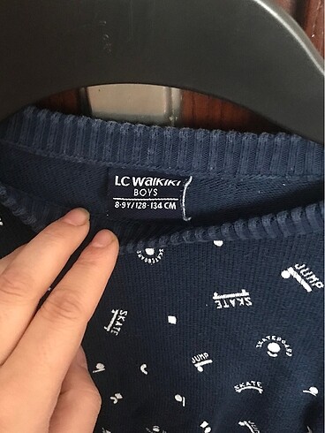 LC Waikiki Lacivert 8-9 erkek çocuk kazak