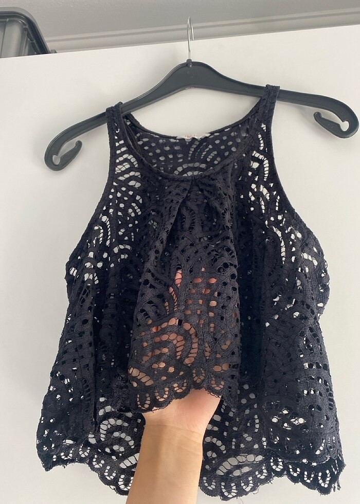 Siyah bluz - Görsel 3