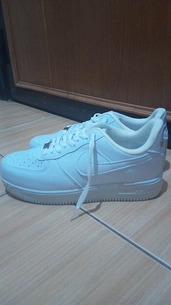 43 Beden Nike Air Force 1 beyaz spor ayakkabı