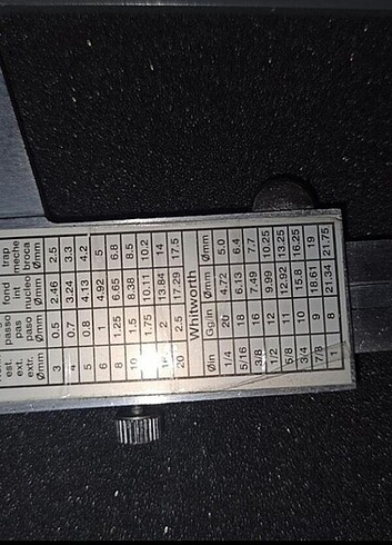 MEKANİK KUMPAS 150 mm Sürgülü Stoplu