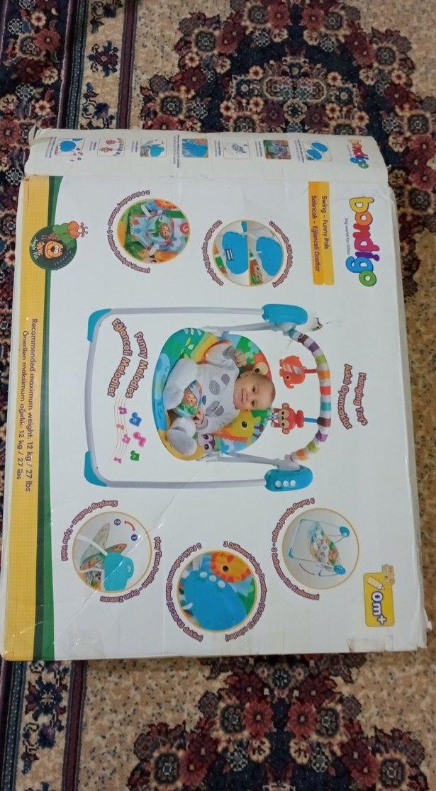 otomatik bebek salıncağı(bondigo) - Görsel 2
