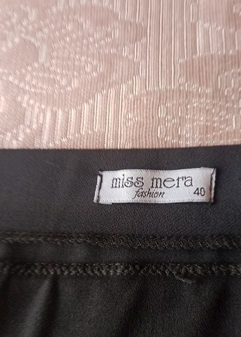 Siyah Uzun Kadın Etek Yırtmaçlı hiç kullanılmamış - Görsel 4