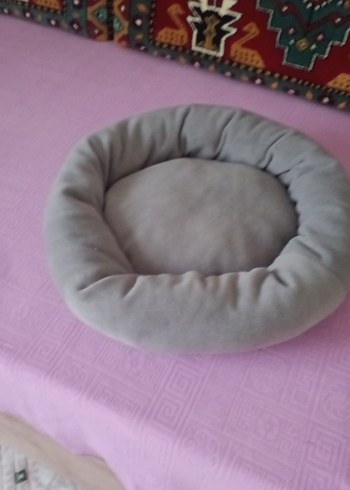Gri kedi minderi sifir paraya ihtiyacım var satıyorum - Görsel 3