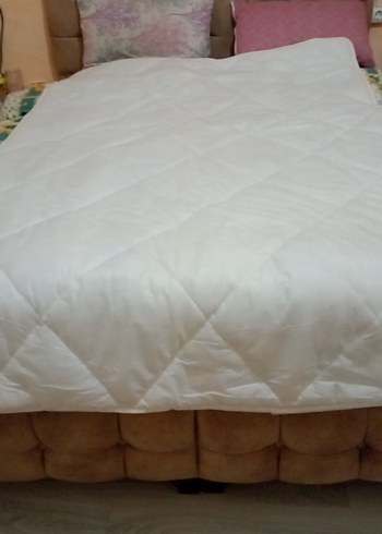 Beyaz Düz yatak koruyucusu ve alez eni 49 cm boyu 183 cm - Görsel 3